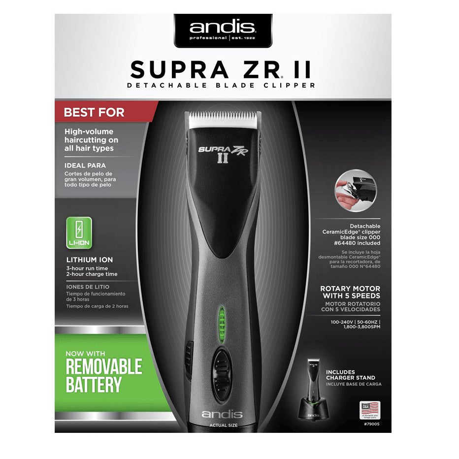 ANDIS CLIPPER SUPRA ZR II - Modern Barber Supply