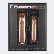 BABYLISS PRO COMBO LIMITED LO-PRO FX ROSE GOLD - Modern Barber Supply