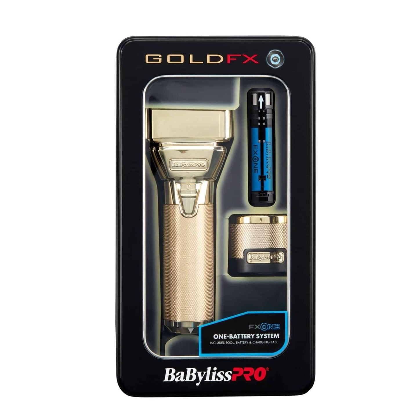 BABYLISSPRO® FXONE GOLDFX DOUBLE FOIL SHAVER - Modern Barber Supply