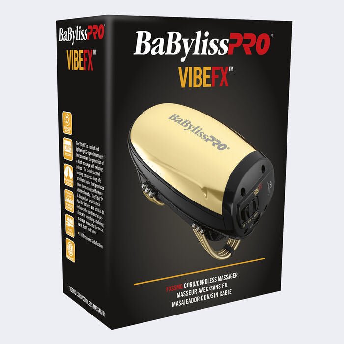 Cordless Massager (Gold) - Modern Barber Supply