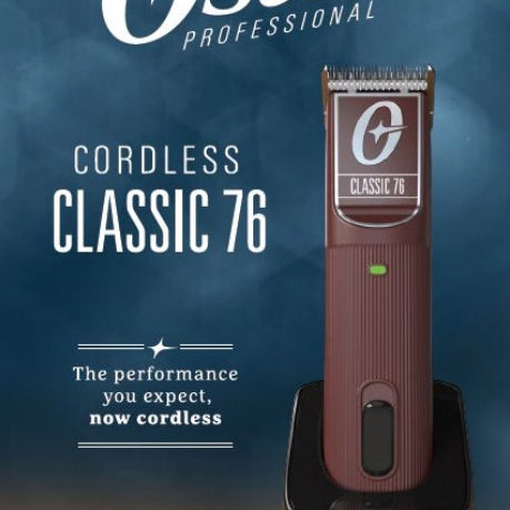 OSTER CLIPPER CLASSIC 76 CORDLESS - Modern Barber Supply