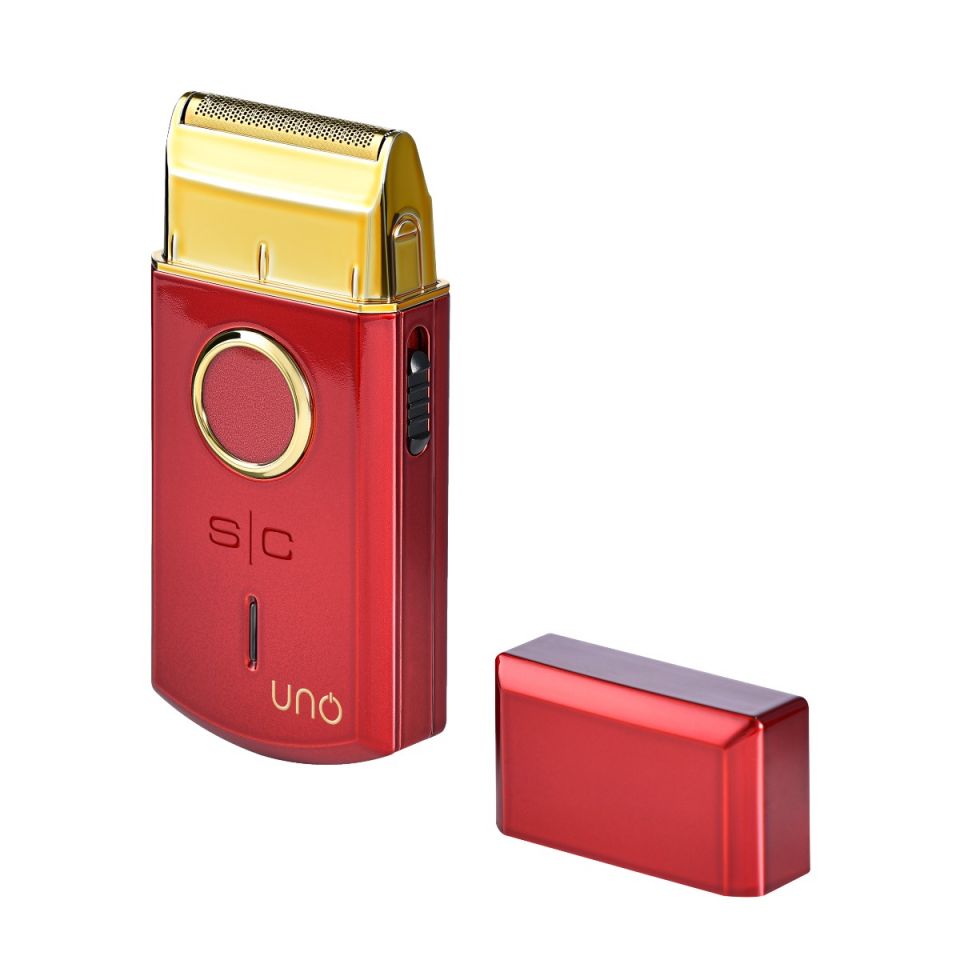 StyleCraft Uno Professional Single Foil Shaver - Red - Modern Barber Supply