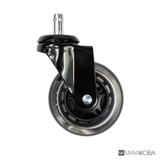 Noise-cancelling Roller Blade Stool Casters for All Floors