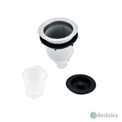 Shampoo Bowl Plastic Drain Assembly
