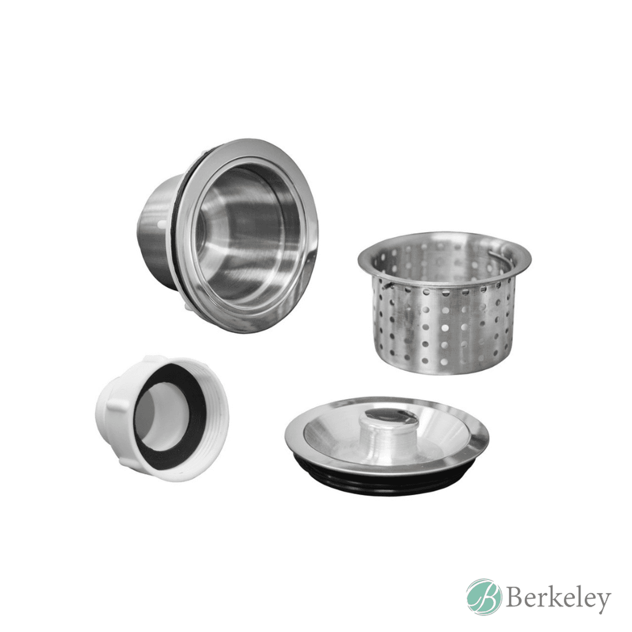 Shampoo Bowl Stainless Steel Drain Assembly