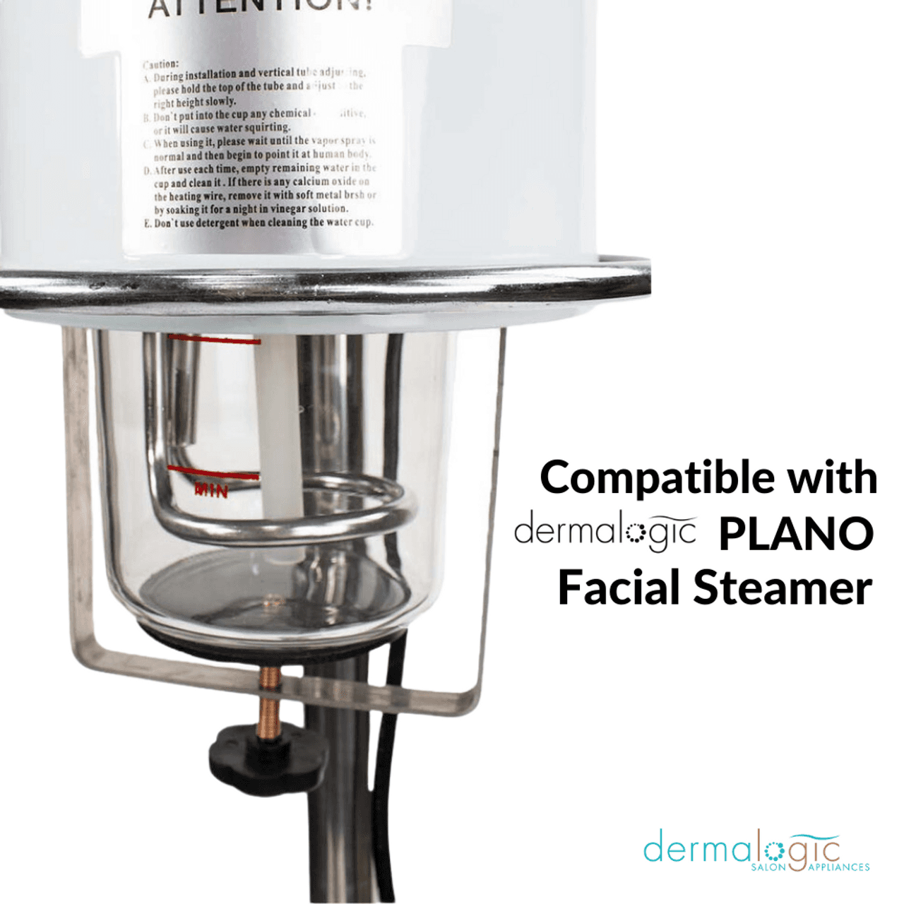 Glass Jar for PLANO Facial Steamer