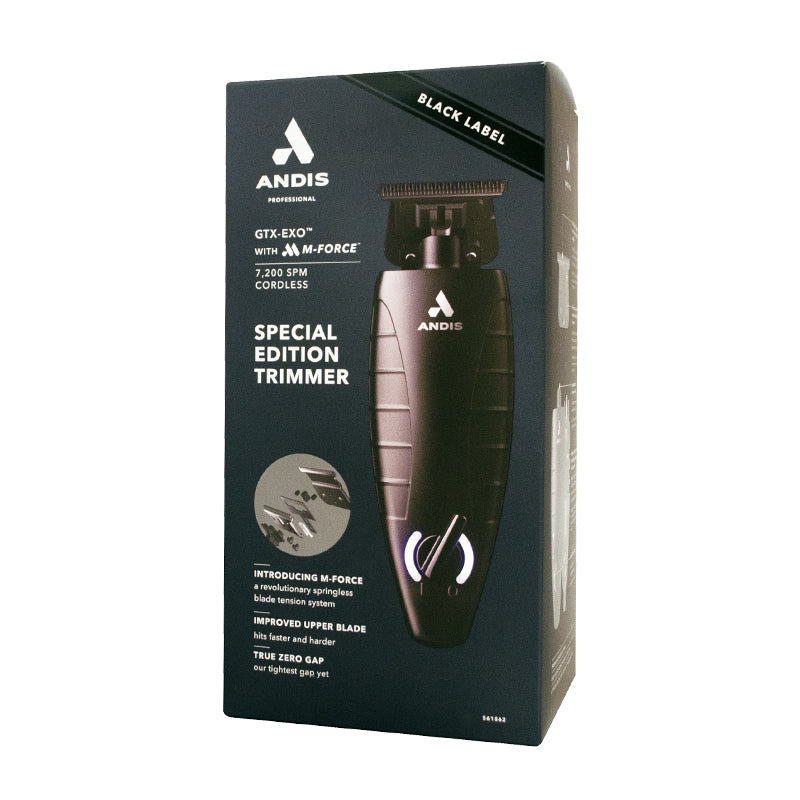 Andis GTX-EXO Black Label M-Force Cordless Trimmer