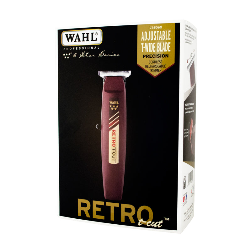 Wahl Retro T-Cut Cordless Professional Barber Trimmer
