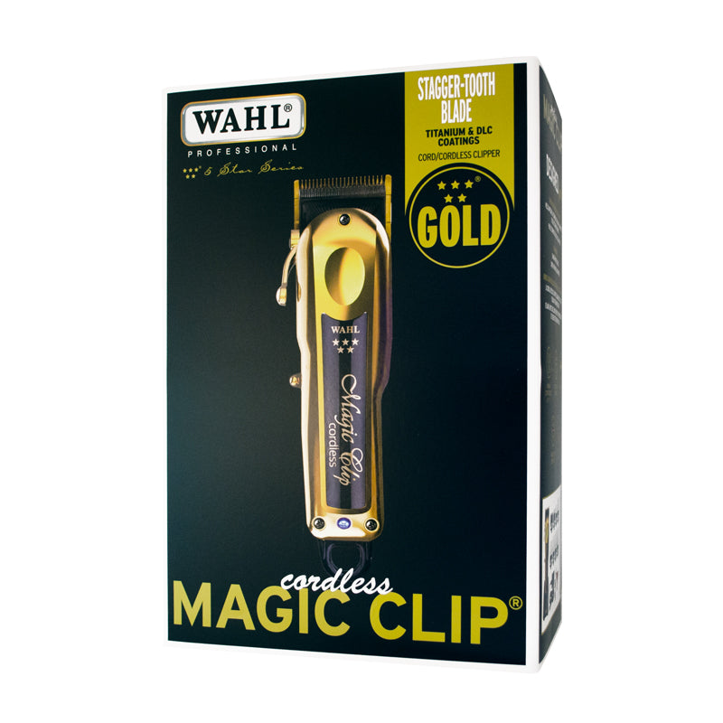 Wahl Gold Magic Clip Limited Edition Cordless Professional Hair Clipper