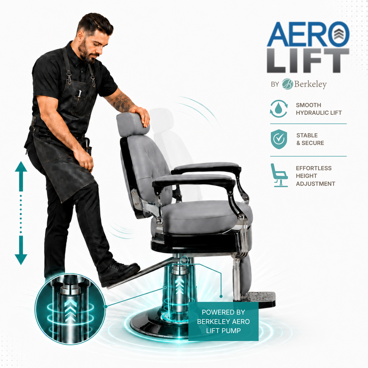 LEON Barber Chair