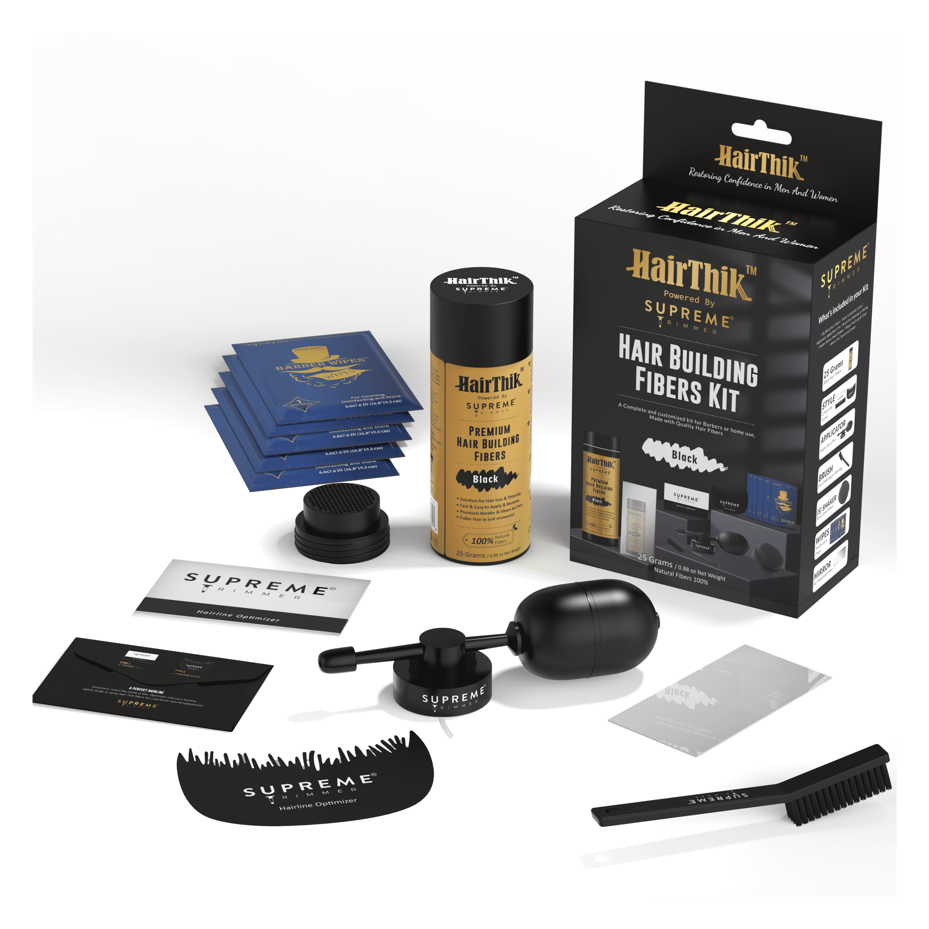 Hair Fibers 11-in-1 Master Finishing Kit