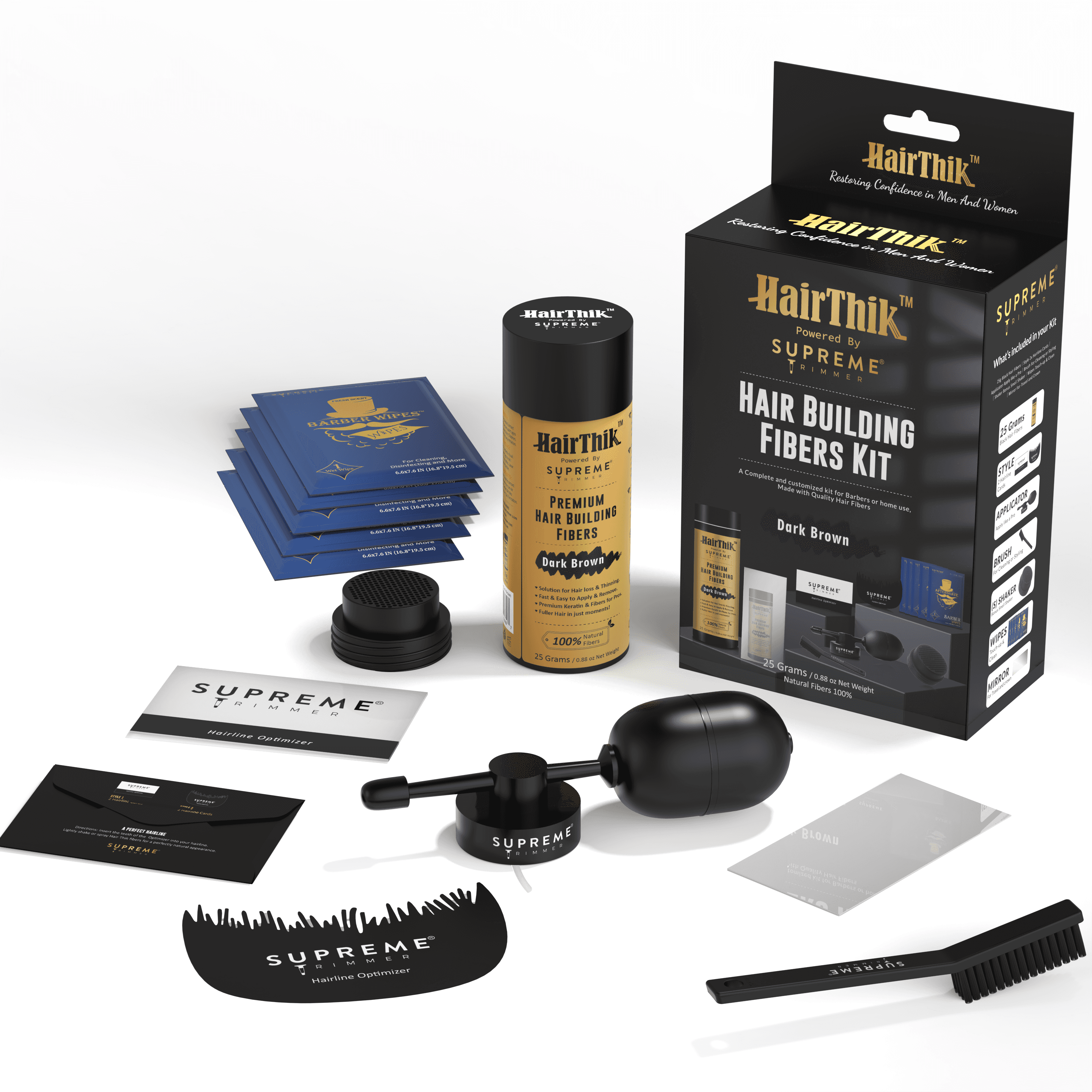 Hair Fibers 11-in-1 Master Finishing Kit