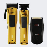 Andis Phenom Clipper & Trimmer + BaBylissPRO FX3 Foil Shaver Combo