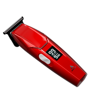 Andis Talon Cordless Trimmer Red angle view - Modern Barber Supply