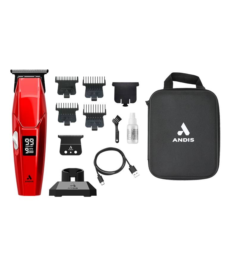 Andis Talon Cordless Trimmer kit contents - Modern Barber Supply