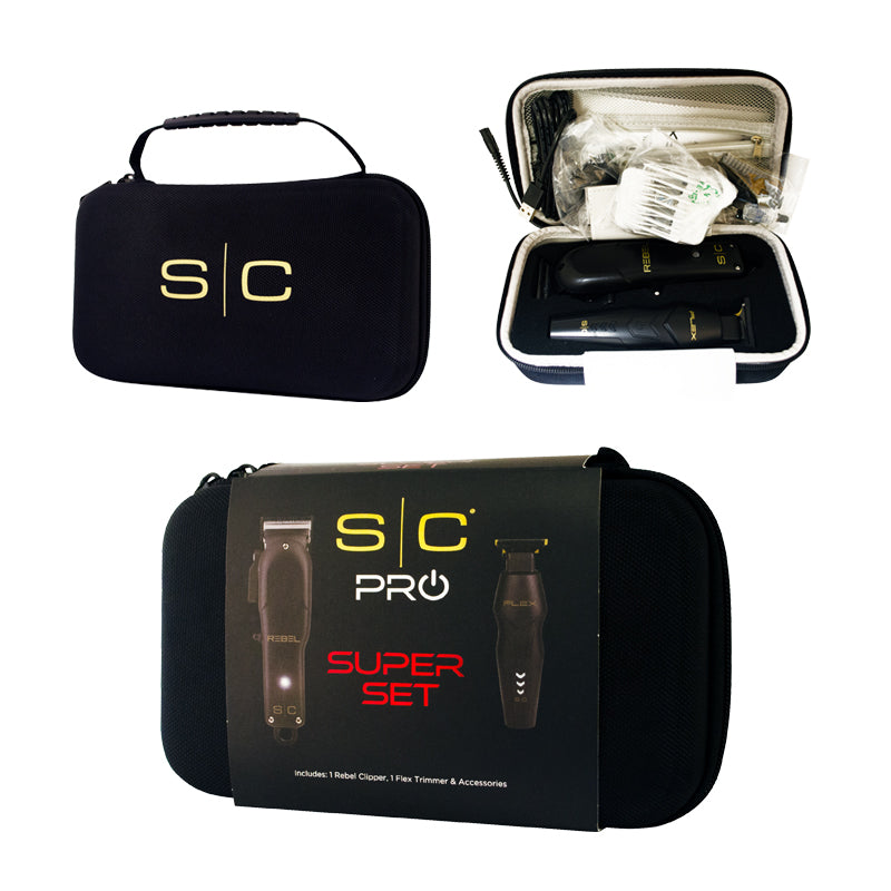 StyleCraft Super Set Rebel Clipper & Flex Trimmer Combo