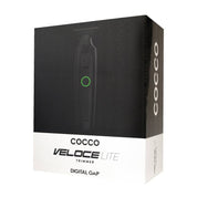 Cocco Veloce Lite Trimmer Black/Black Stripe cordless detail trimmer with a matte all-black body and tonal black stripe.
