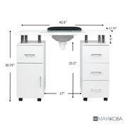 Glasglow II Manicure Table by Mayakoba