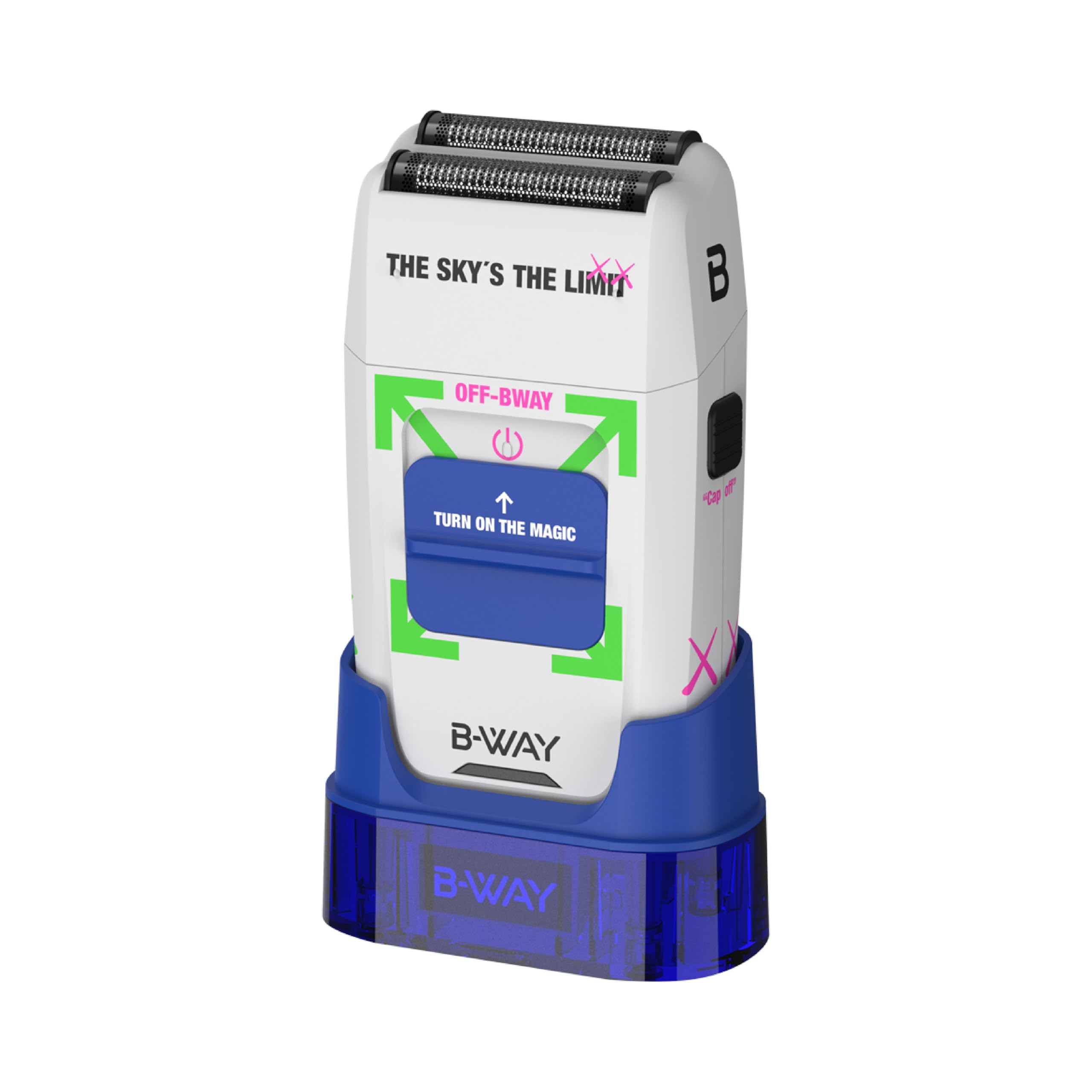 B-Way Katana Clipper, T-Pro Trimmer, Off-Shaver - 3 in 1 Set  FREE cape