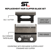 Taper Blade for Recharge Clipper-CBT22