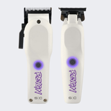 StyleCraft Reign Clipper & Trimmer Combo White (SC620W/SC422W)