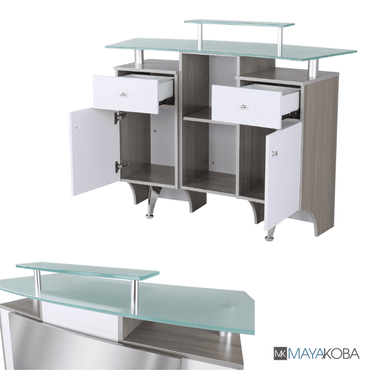 Glasglow I Reception Table by Mayakoba