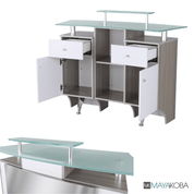 Glasglow I Reception Table by Mayakoba