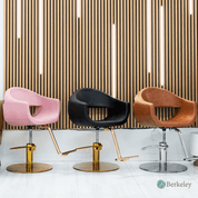MILLA Styling Chair with A58 Chrome Base by Berkeley