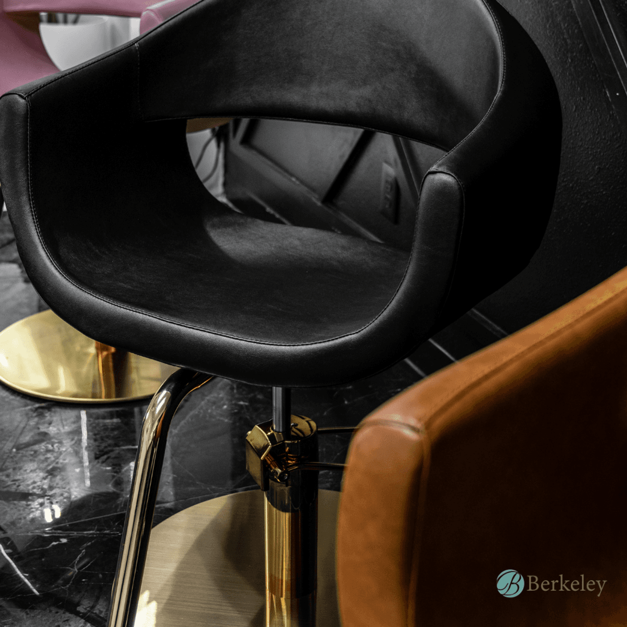 MILLA Styling Chair with A58 Chrome Base by Berkeley