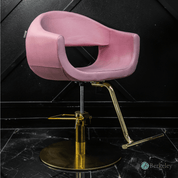 MILLA Styling Chair with A59 Gold Base by Berkeley