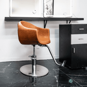 MILLA Styling Chair with A58 Chrome Base by Berkeley