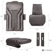 Shiatsulogic Pedicure Massage Chair Cushion Cover Set - EX-R (cover set only, w/o chair)