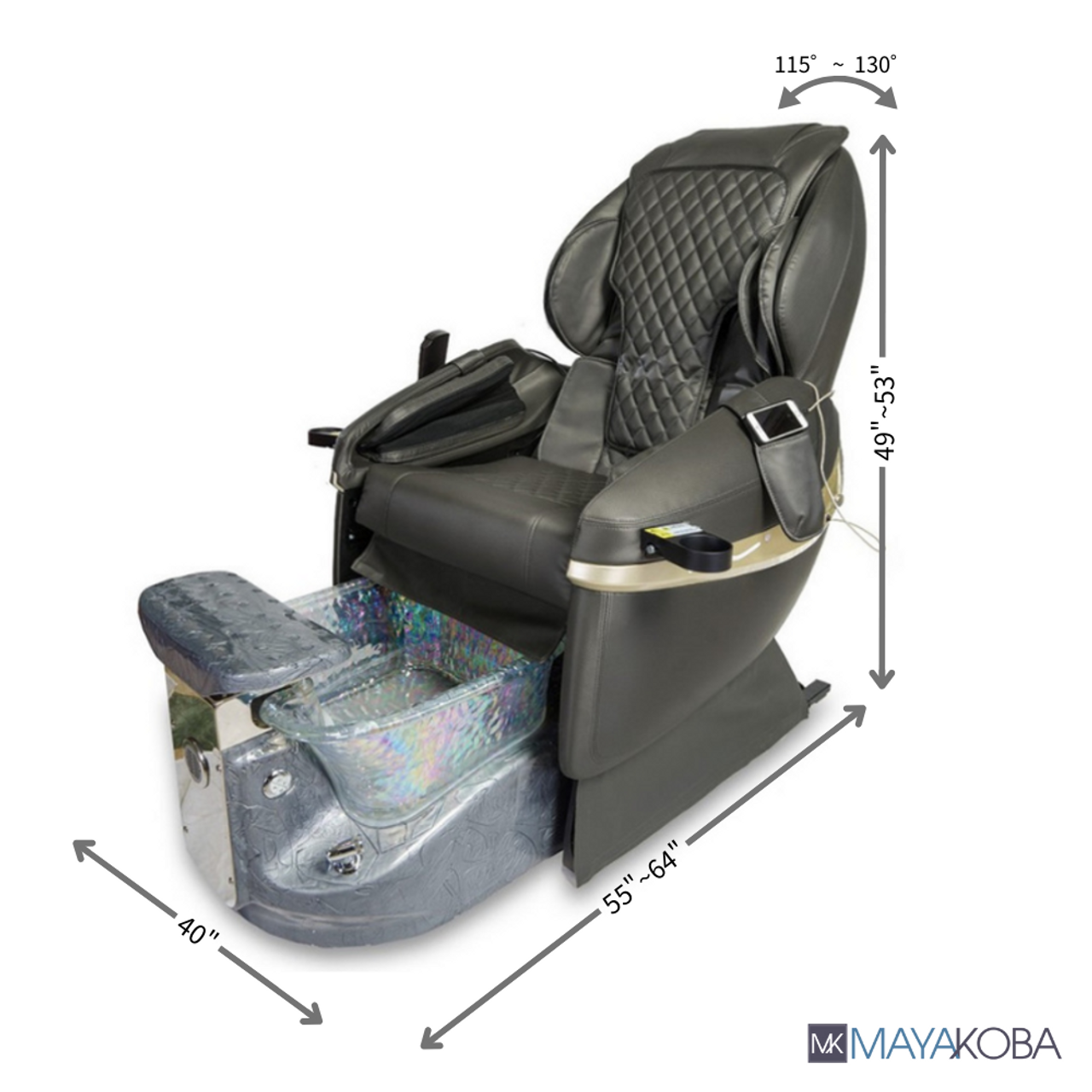 Diva Deluxe Pedicure Spa alternate colorway view