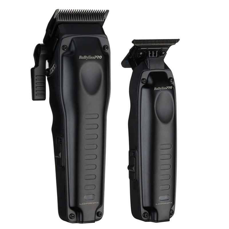 BaBylissPRO Black LO-PROFX Compact Clipper & Trimmer Combo FX8272PKMB - Modern Barber Supply