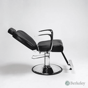 AUSTEN All Purpose Chair chrome footrest and arms detail