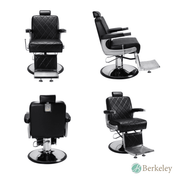 KING Barber Chair reclined position, 135 degree recline