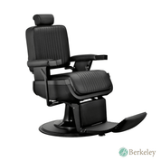JAXSON Barber Chair by Berkeley with chrome accents and hydraulic pump