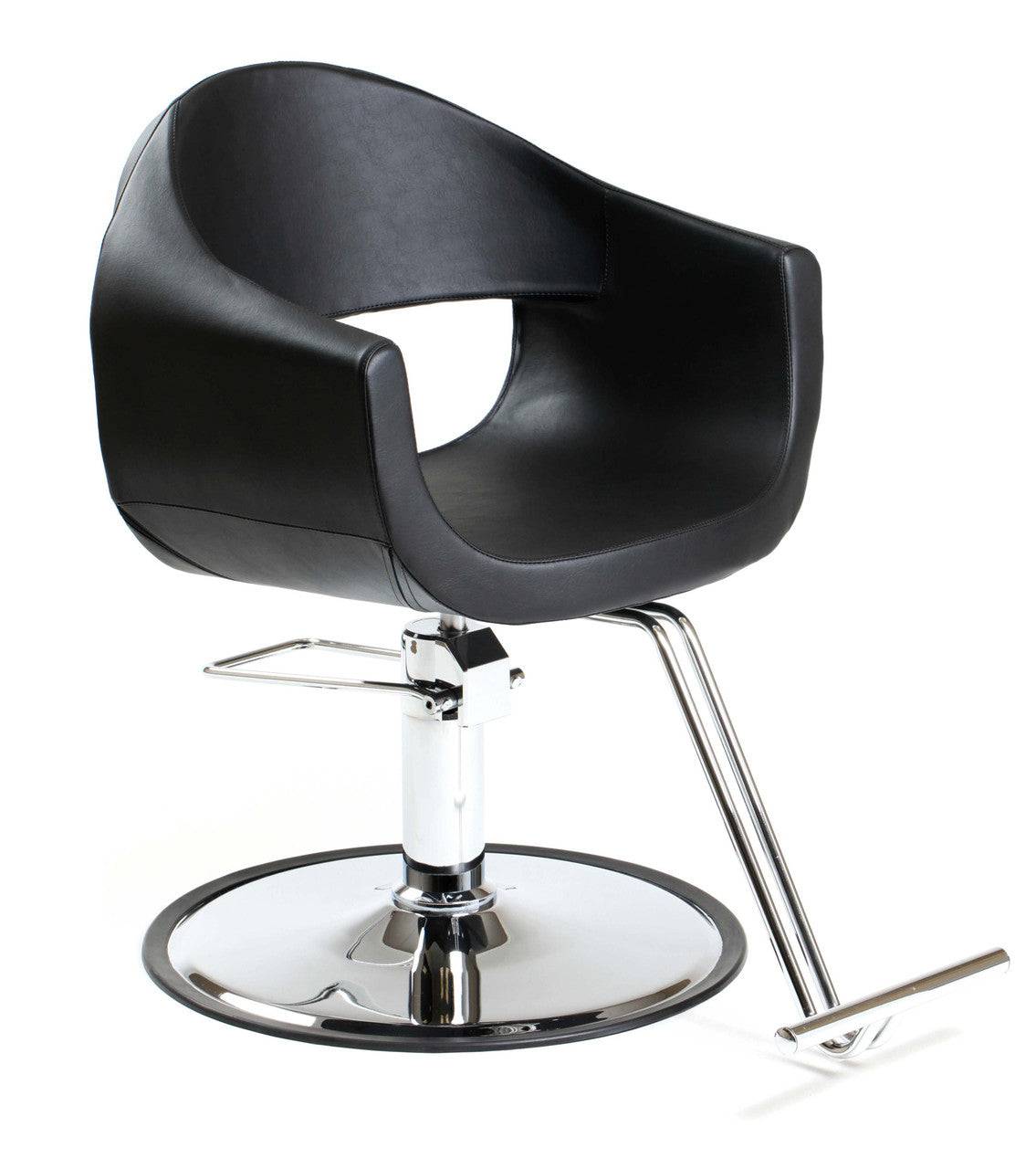 MILLA Styling Chair with A12/A13 Chrome Base by Berkeley