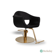 MILLA Styling Chair with A59 Gold Base by Berkeley