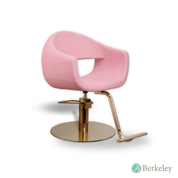 MILLA Styling Chair with A59 Gold Base by Berkeley