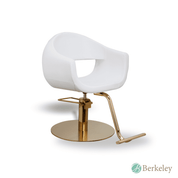 MILLA Styling Chair with A59 Gold Base by Berkeley