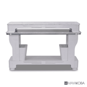 SONOMA Nail Dryer Table by Mayakoba four-seat drying station with granite top