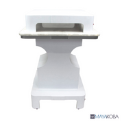 Sonoma Square Nail Dryer Table manicure and pedicure dryers detail