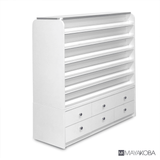 SONOMA Polish/Powder Rack w/ Cabinets