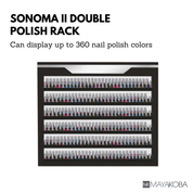 SONOMA II Double Polish Rack by Mayakoba