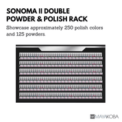 SONOMA II Double Polish Rack by Mayakoba