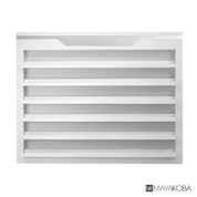 SONOMA Double Powder Rack tiered shelves detail