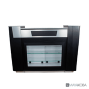 SONOMA II Reception Table with glass display by Mayakoba