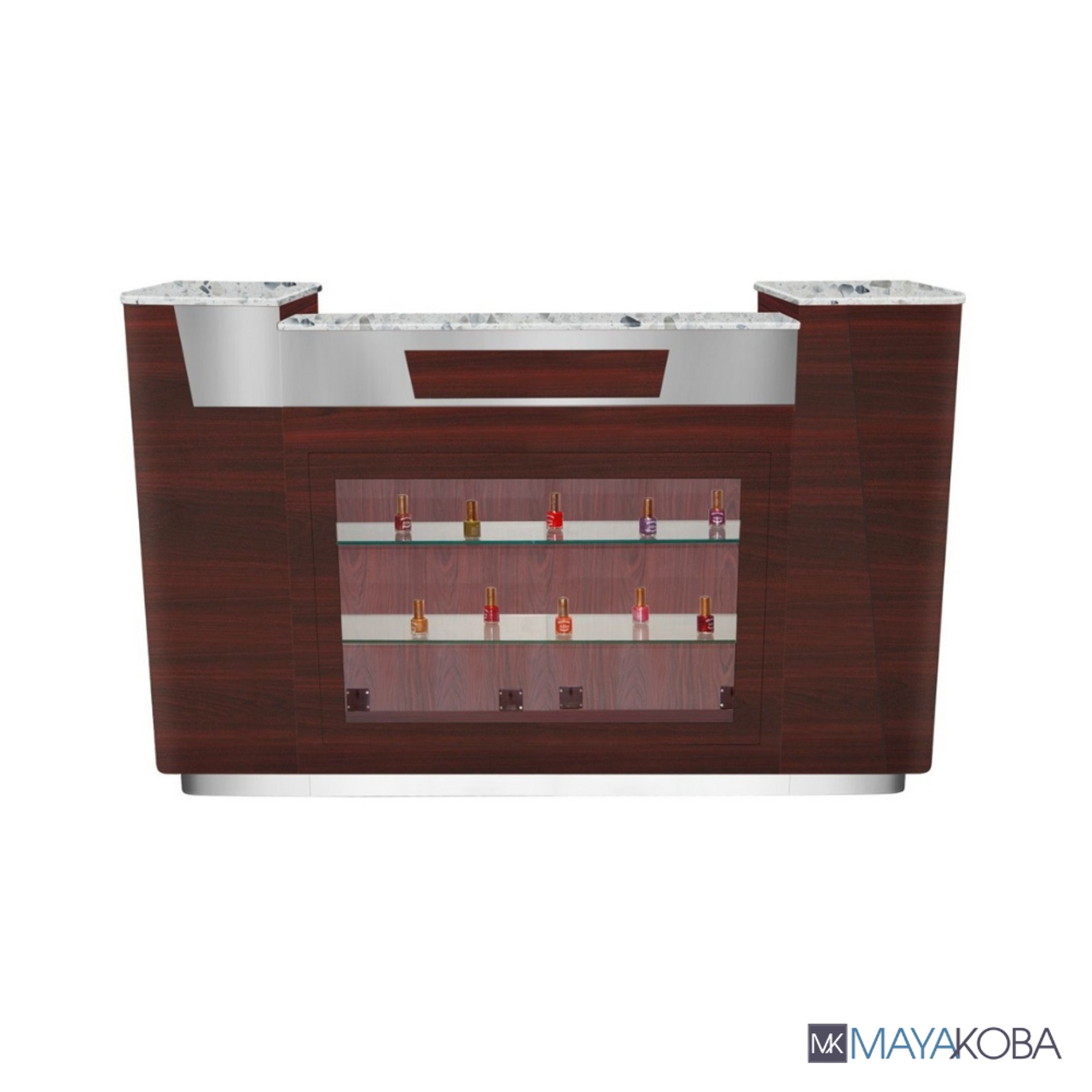 Avon I Reception Desk alternate angle view