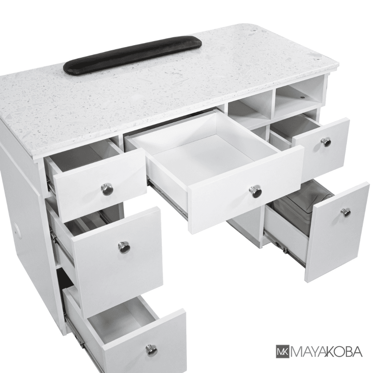 NAPA Manicure Table side angle view
